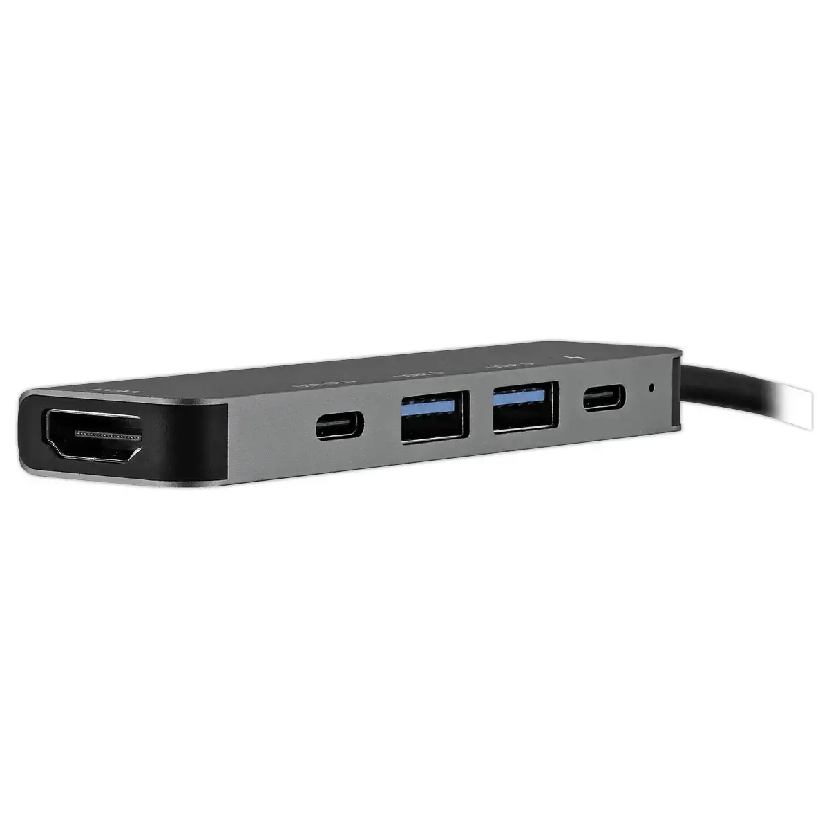 5-in-1 USB-C Hub - Stergrijs - T'NB