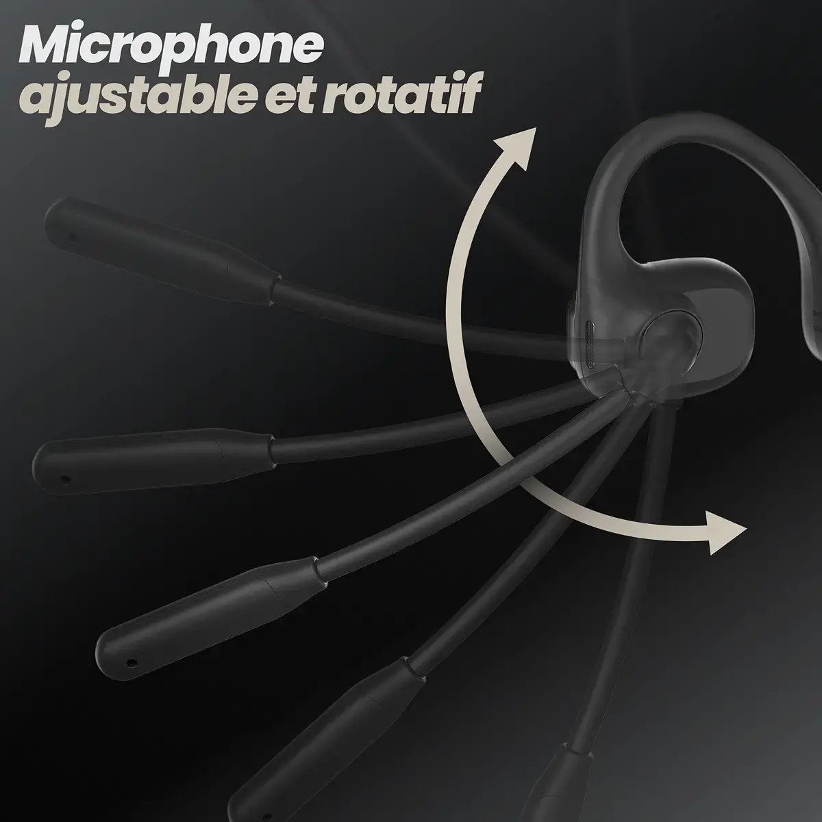 Micro Bluetooth Headset - Luchtgeleiding en Ruisonderdrukking - T'NB