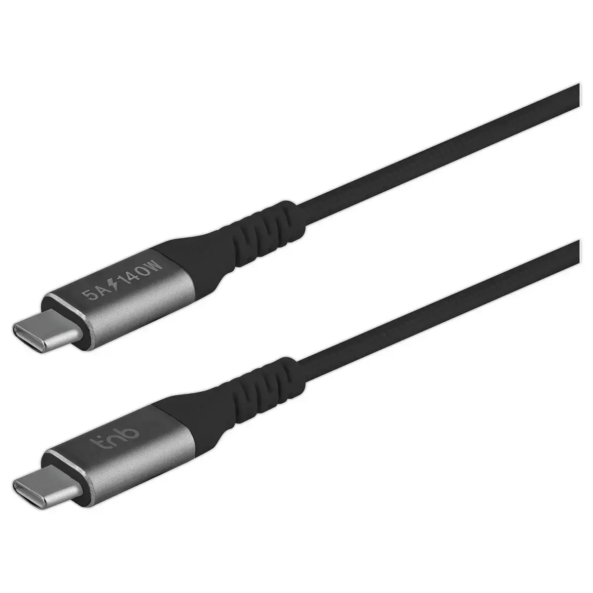 iClick USB-C-kabel 140W - 2m - Zwart - T'NB