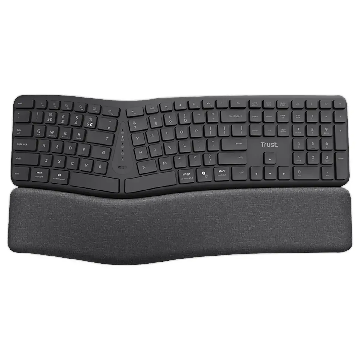 Ergonomisch draadloos Bluetooth-toetsenbord KEYRA 