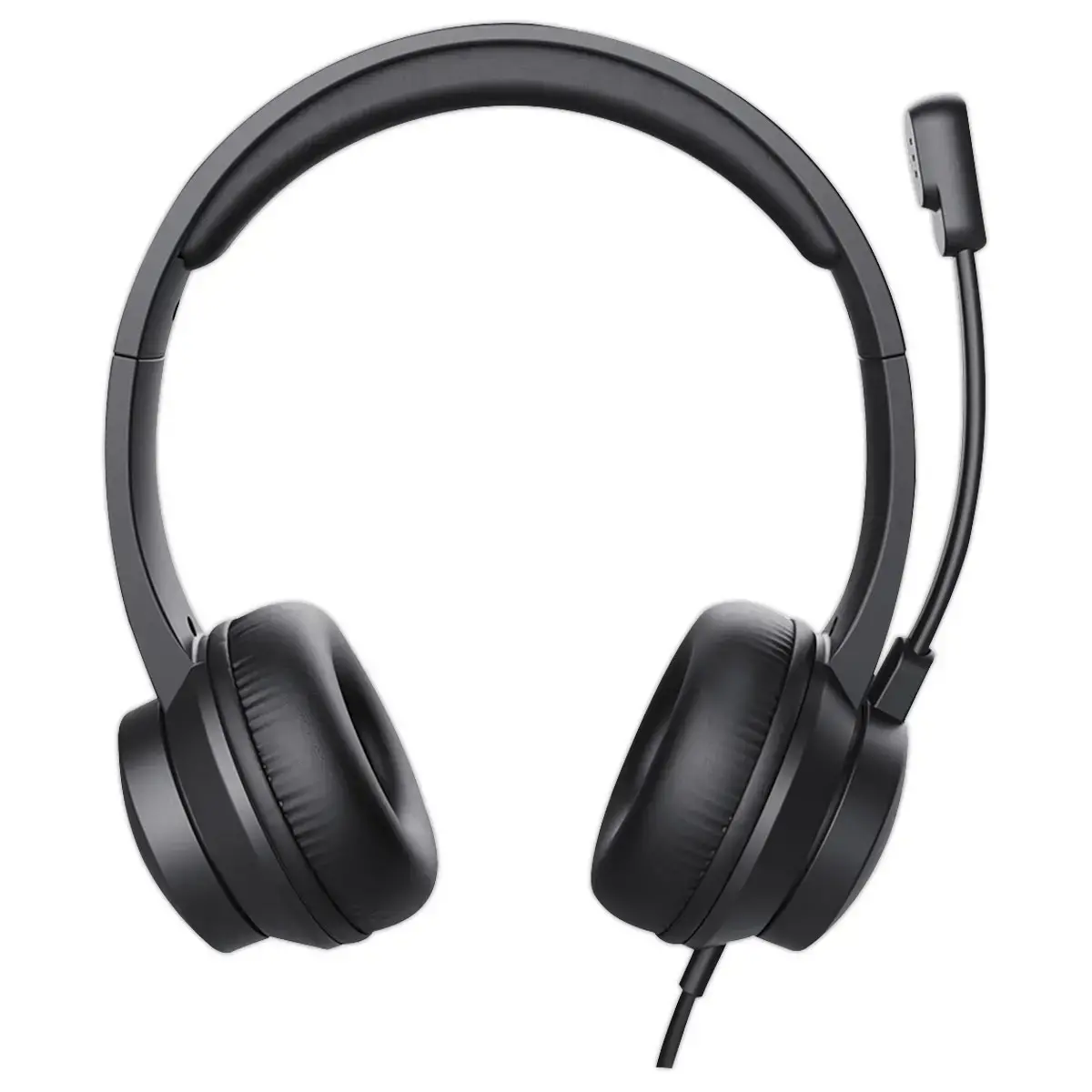 Lichtgewicht & Comfortabele AYDA Headset met Microfoon - Zwart - TRUST