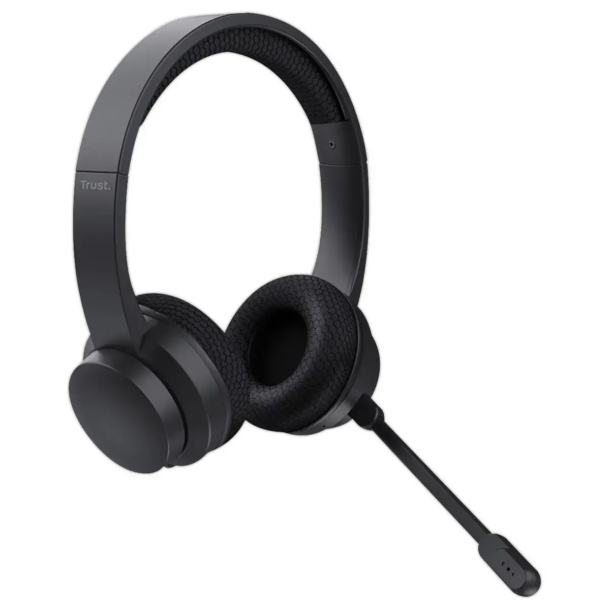Draadloze PC Headset met Microfoon - Geluidsisolatie & Lange Batterijduur - Zwart - TRUST