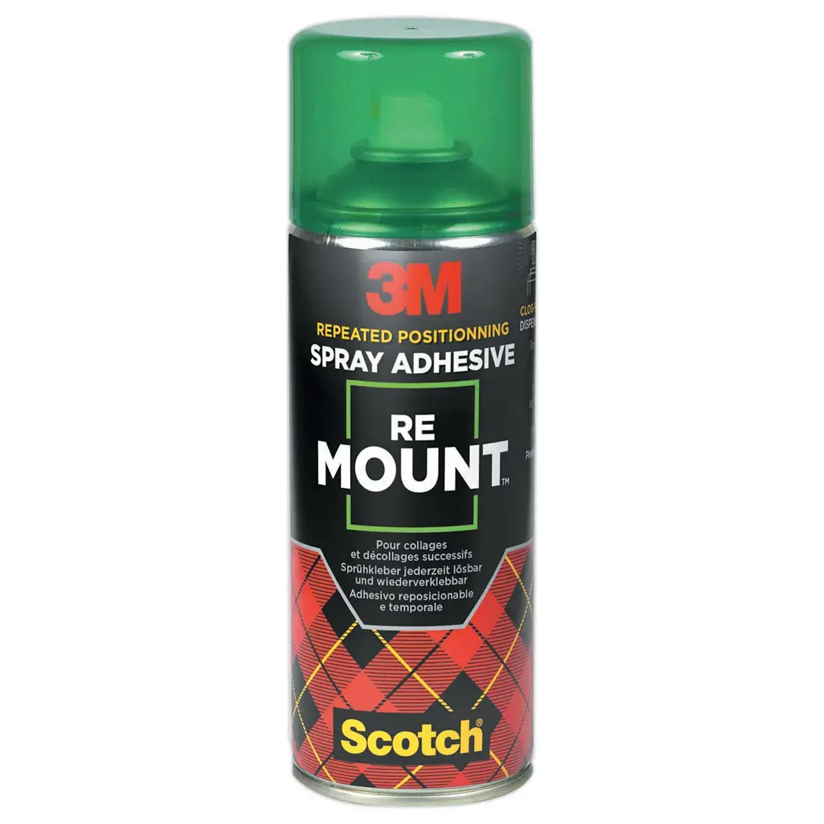Herkleefbare lijmspray REMOUNT® 3M - 400ml