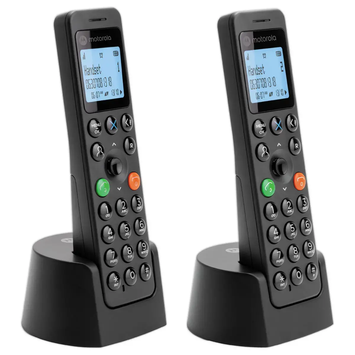 2 Draadloze Telefoons DOT202 - Dubbele Handsets - MOTOROLA
