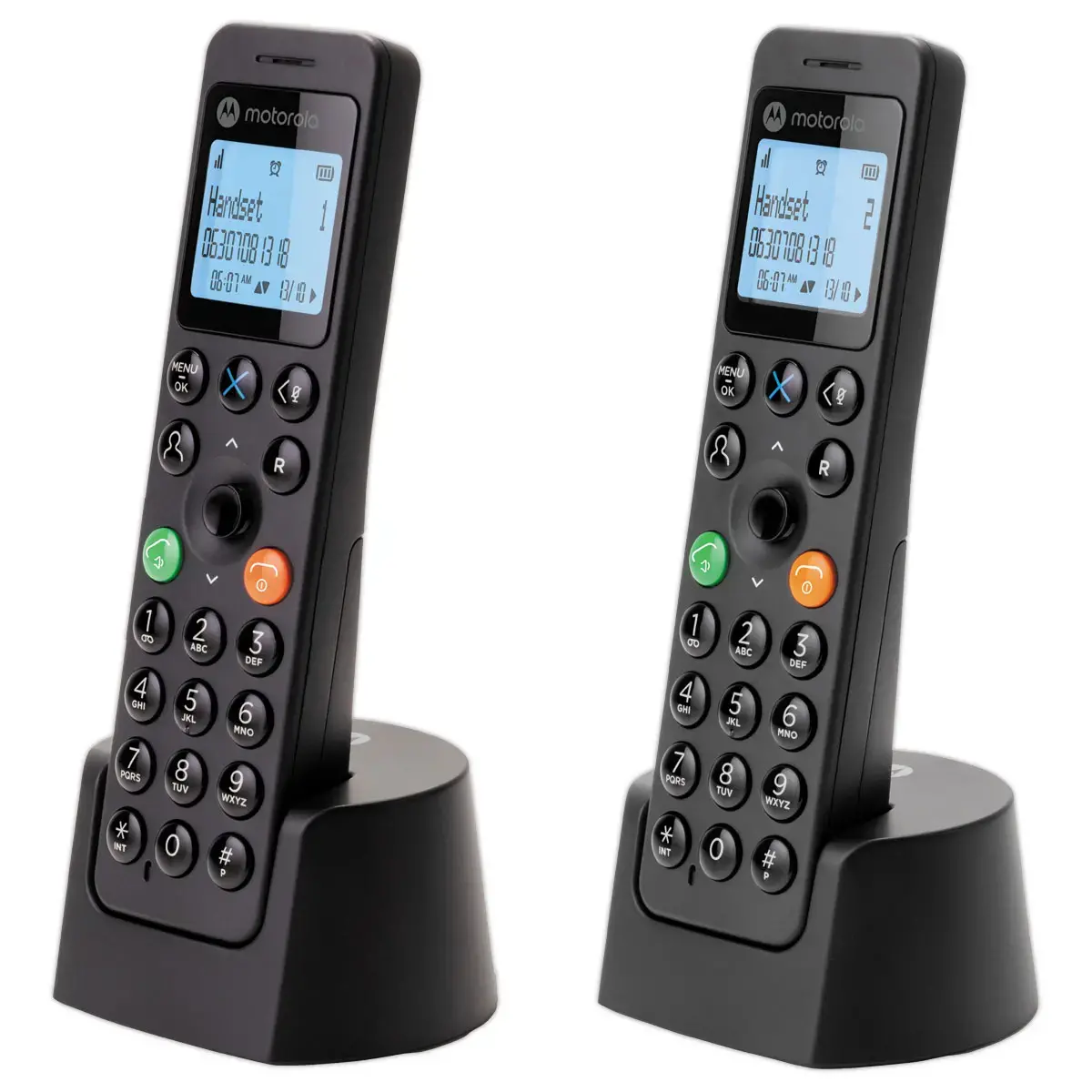 2 Draadloze Telefoons DOT202 - Dubbele Handsets - MOTOROLA