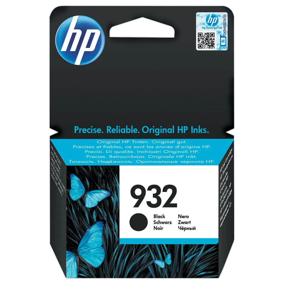 Inkjetcartridge HP 932 Zwart CN057AE 
