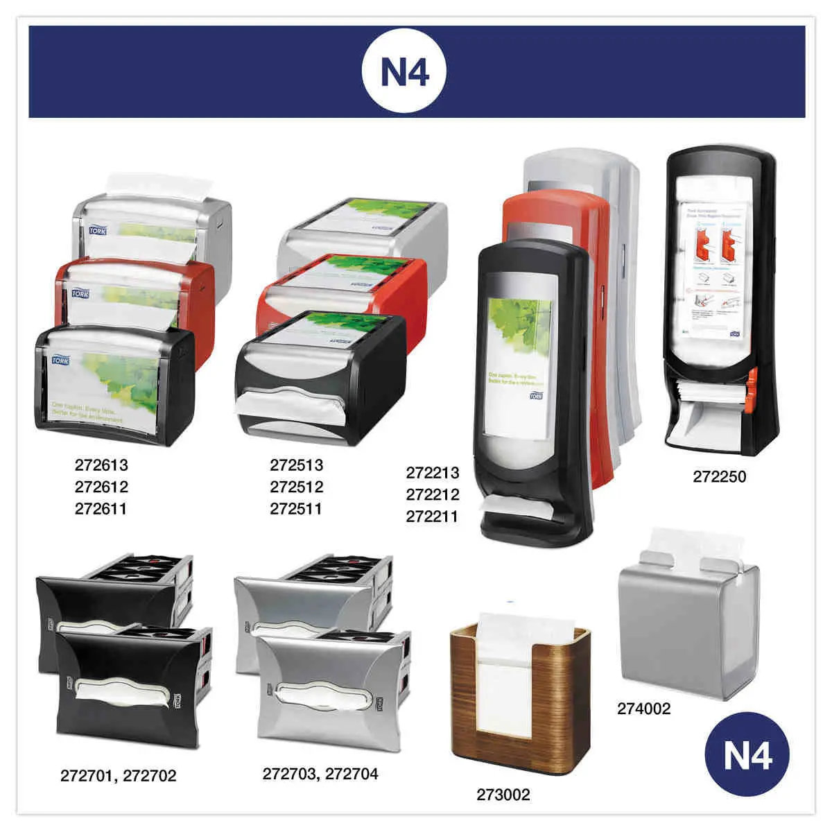 500  Servetten Xpressnap - TORK 