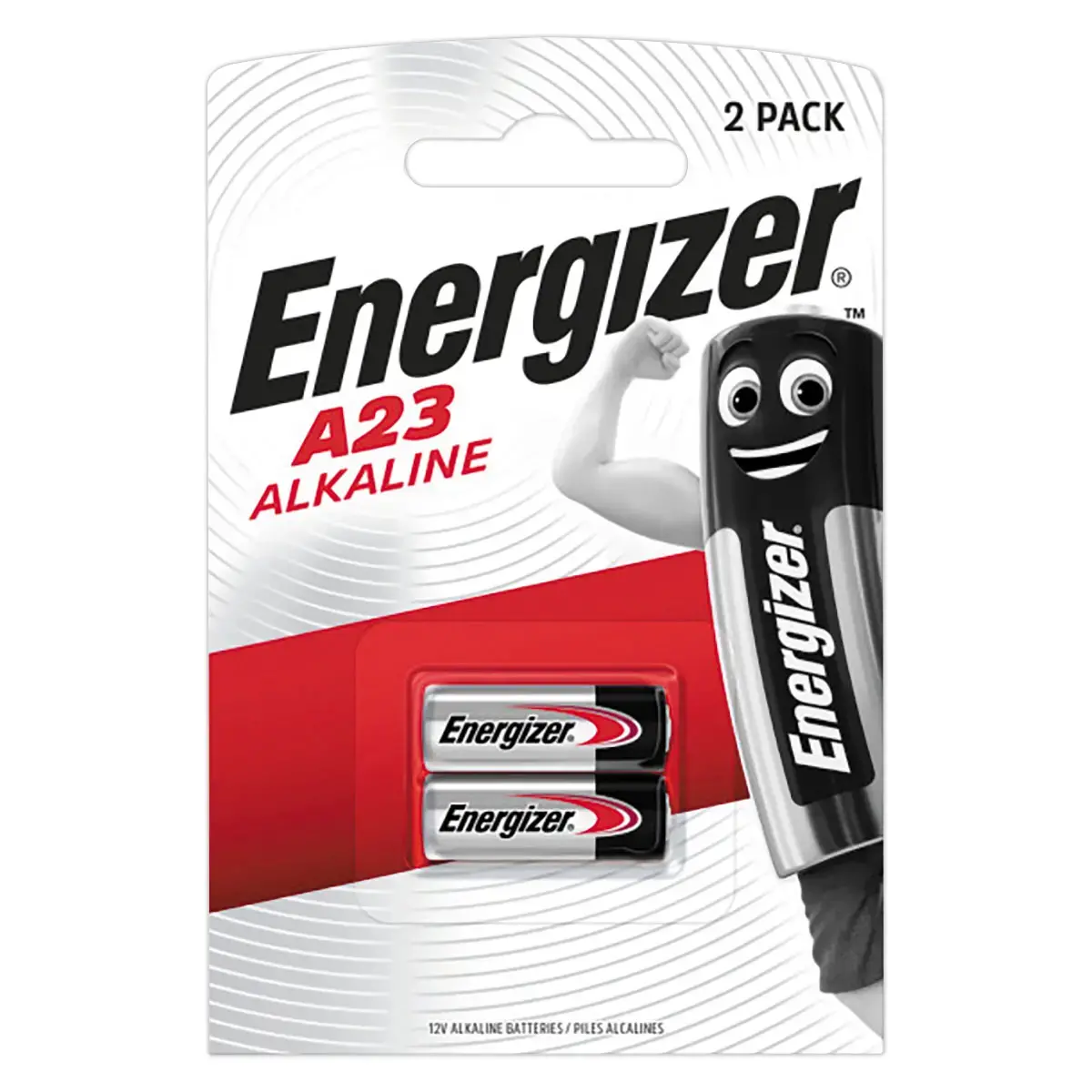 2  Alkaline batterijen - A23 12V - ENERGIZER 