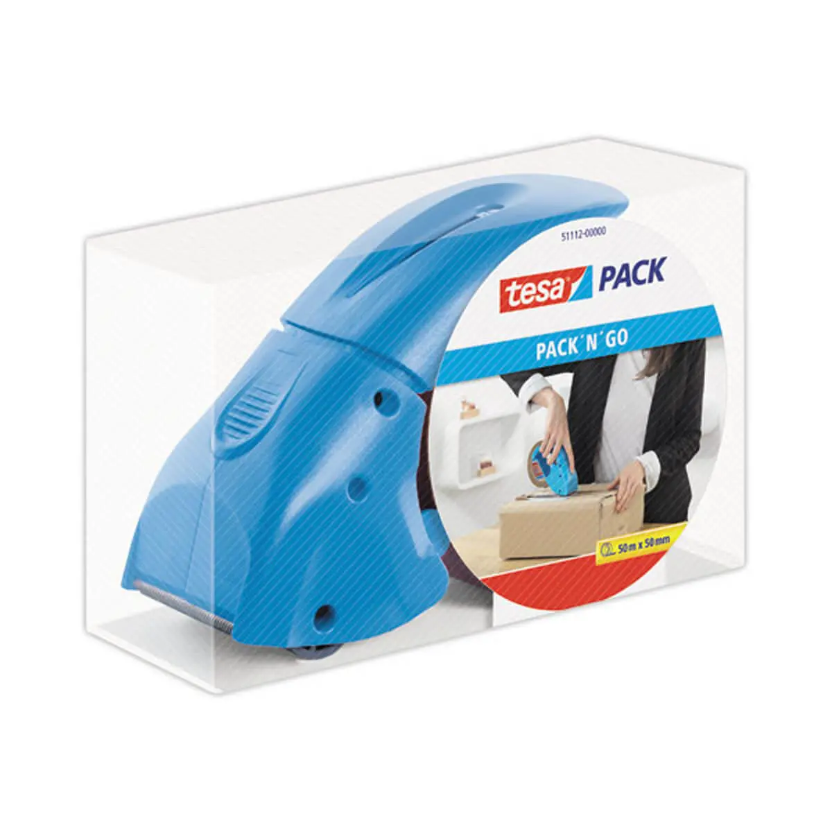 Handmatige dispenser voor verpakkingsband 