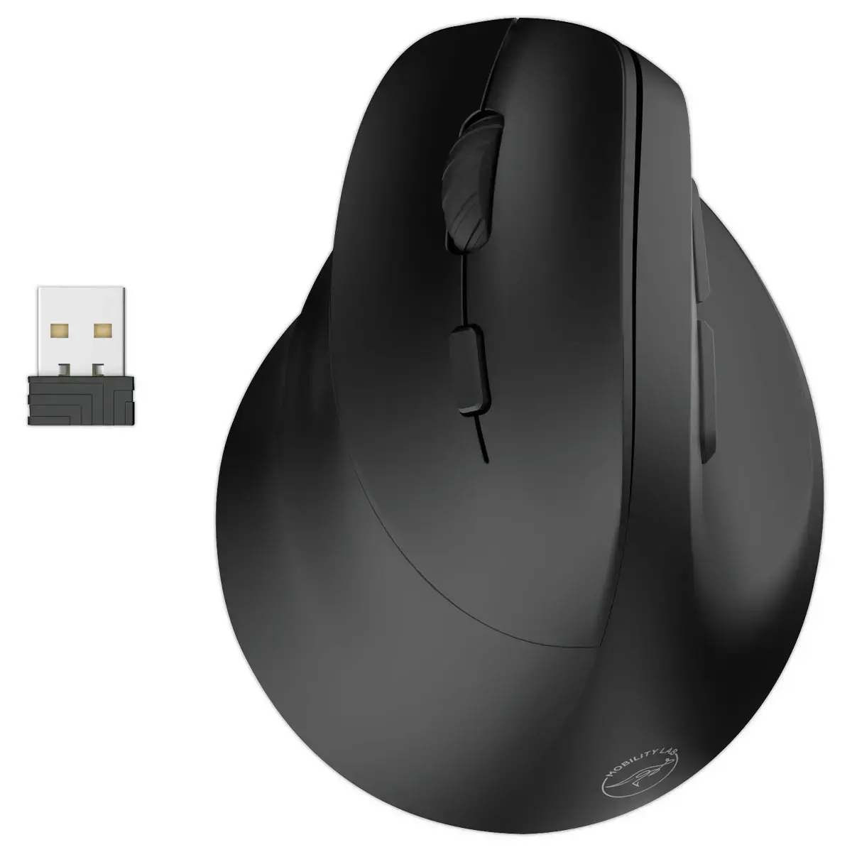 Ergonomische draadloze muis - linkshandig 