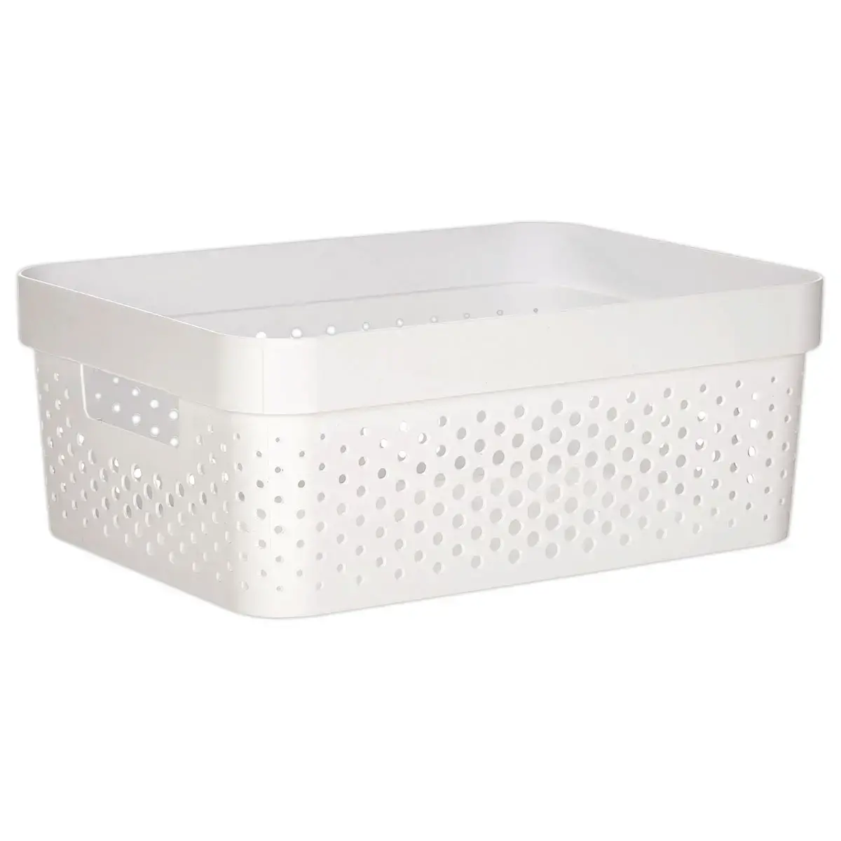 Infinity Dots Mand 11L - Gerecycled - Wit - CURVER