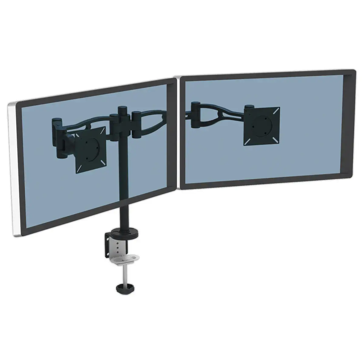 Dubbele monitorarm voor flatscreens - Fellowes 