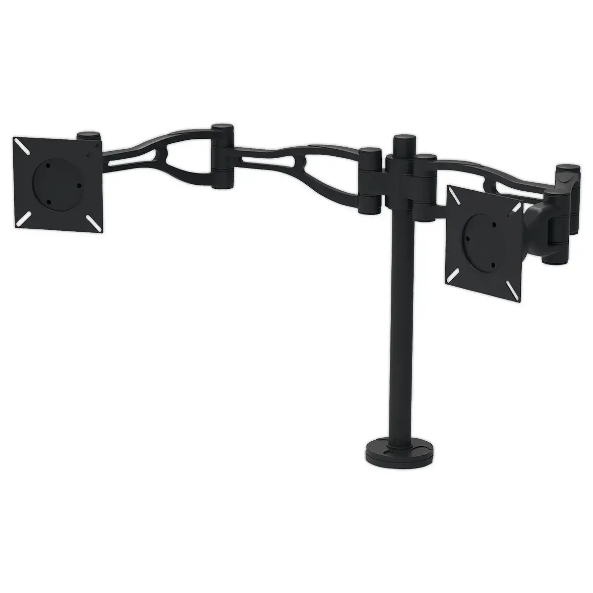 Dubbele monitorarm voor flatscreens - Fellowes 