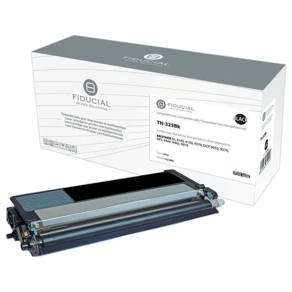 Toner FIDUCIAL equiv. BROTHER TN325BK zwart
