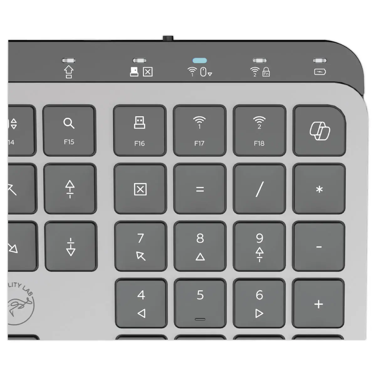 Draadloos Toetsenbord KP450W - Meervoudige verbinding - Oplaadbaar USB-C - MOBILITY LAB 