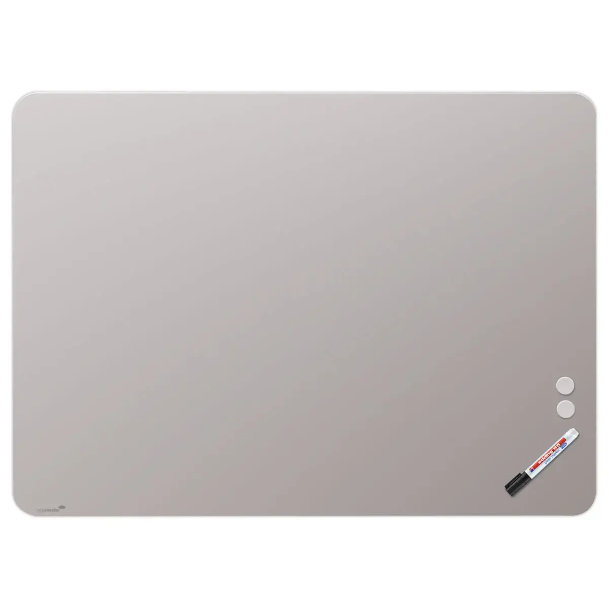 Mat glazen tafel van gehard glas 90x120 + set - LEGAMASTER