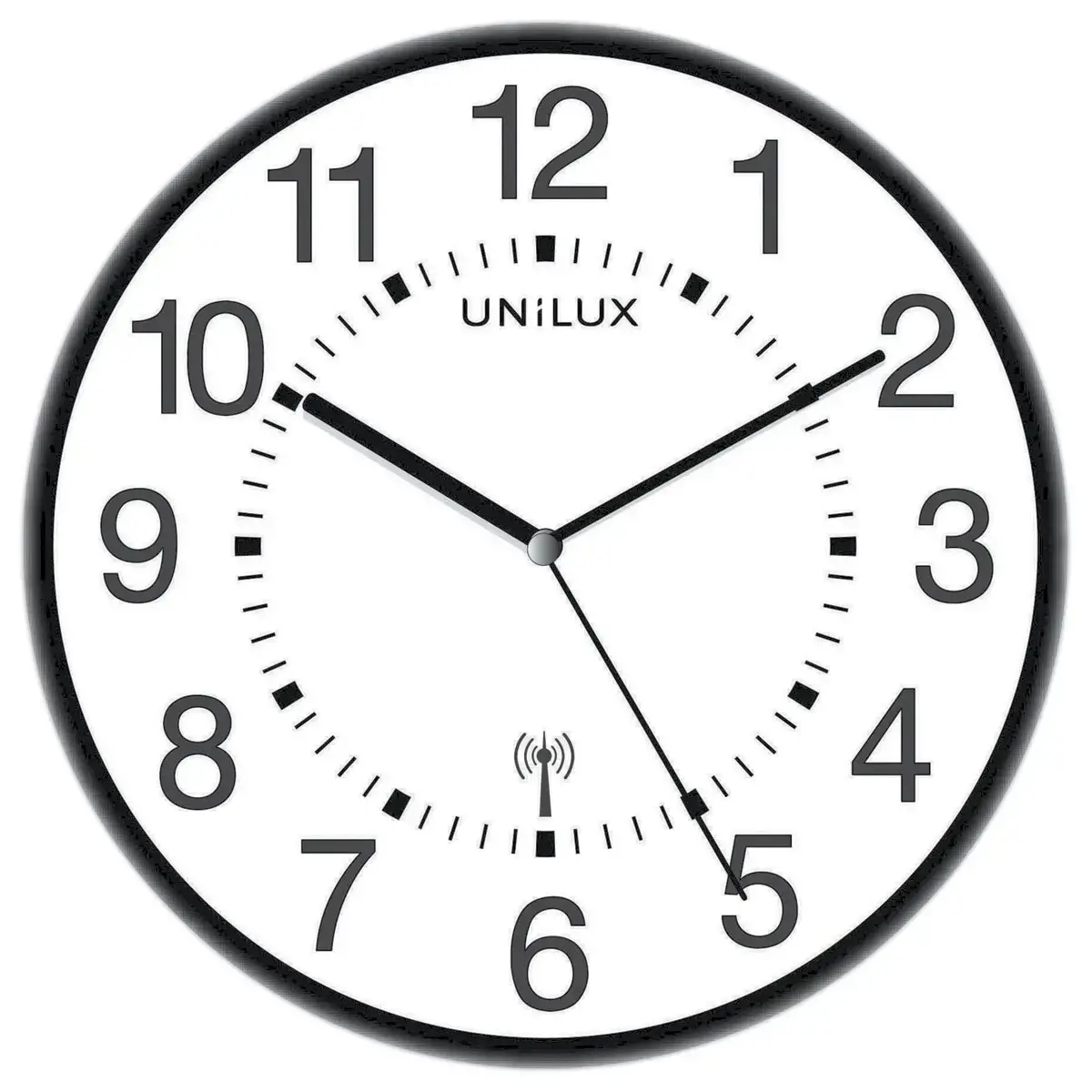 Radiogestuurde wandklok - UNILUX