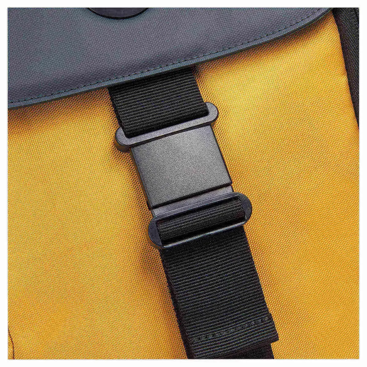 SecurFlap Rugzak 15,6" - Comfortabel & Veilig - Geel - DELSEY