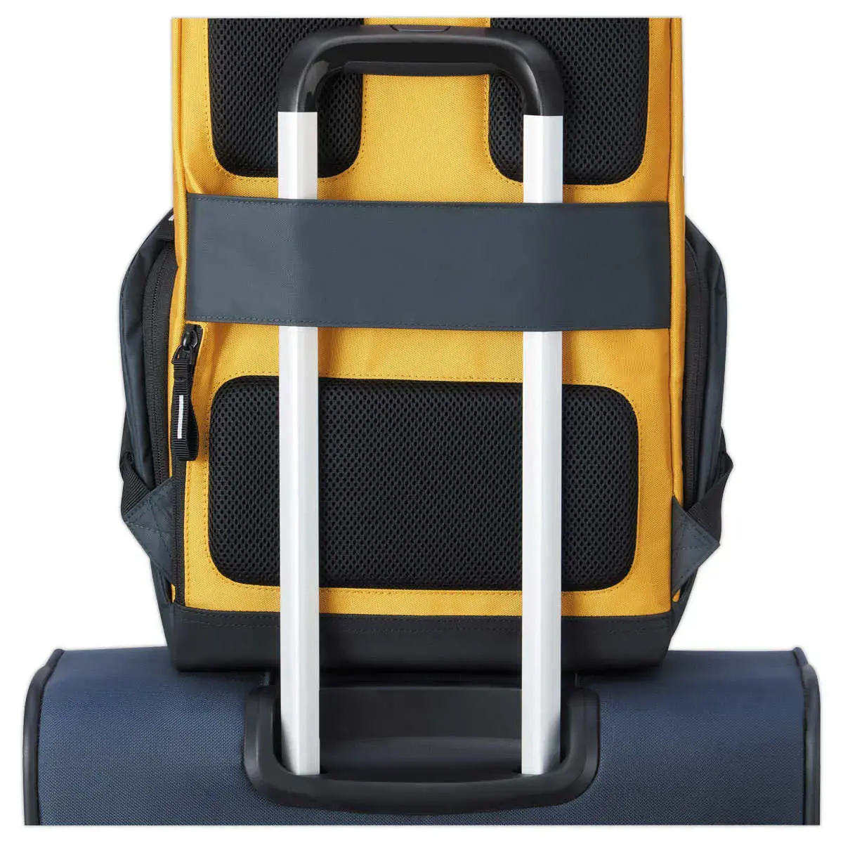SecurFlap Rugzak 15,6" - Comfortabel & Veilig - Geel - DELSEY
