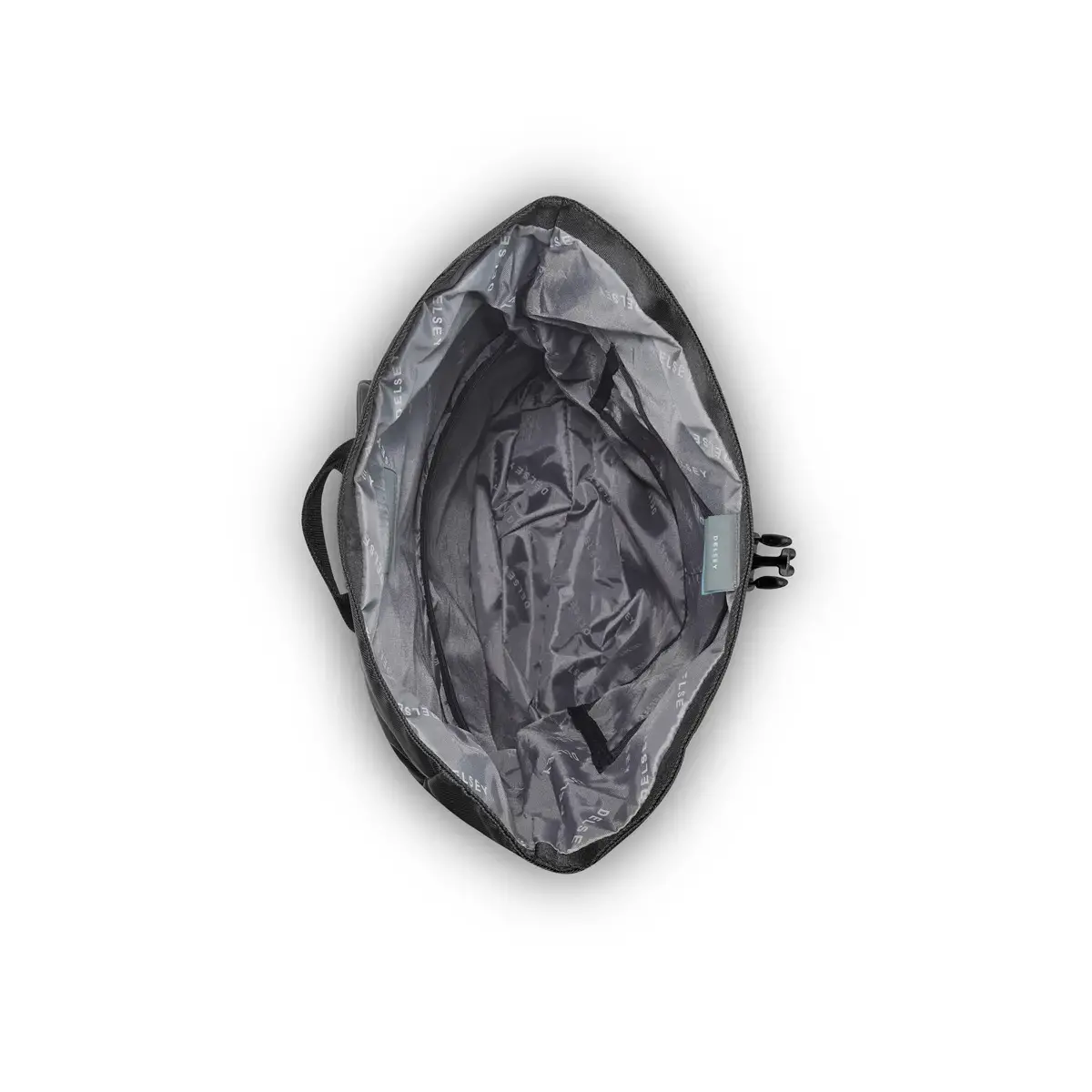 Citypkrolltop rugzak 22L - Zwart - DELSEY