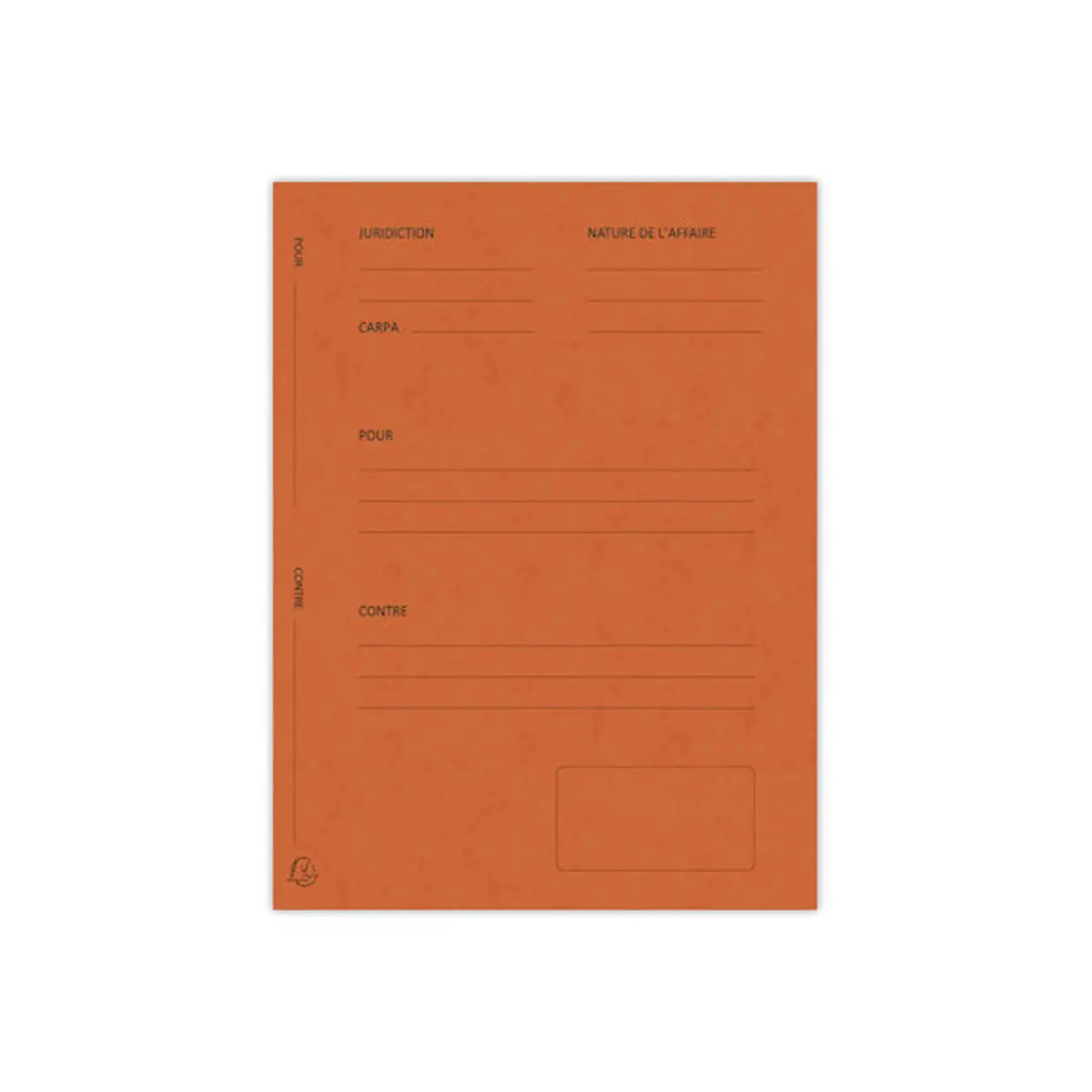 25 Afgedrukte pleitnotities voor of tegen.