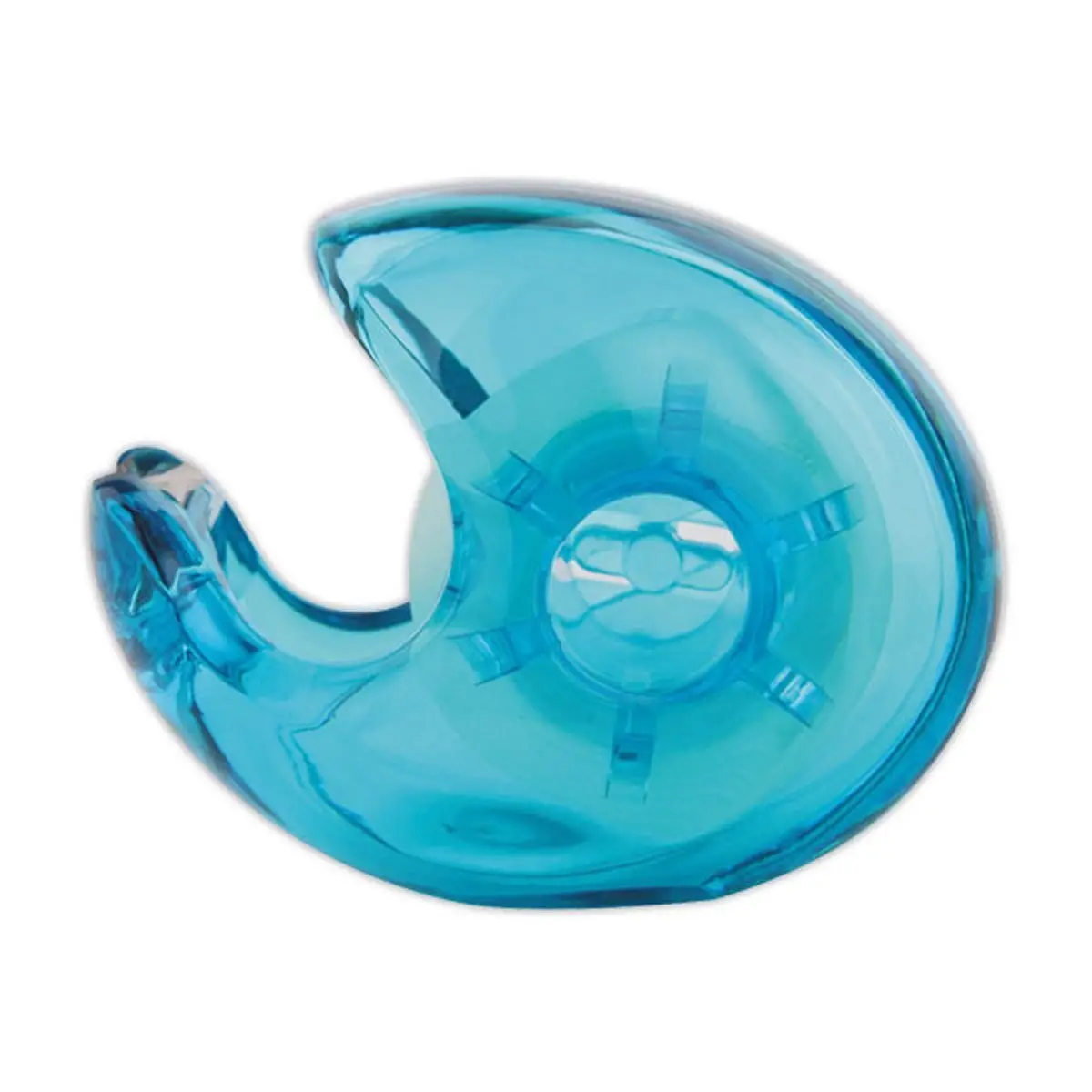 Blauwe dispenser voor plakband - 33m x 19 mm- FIDUCIAL 