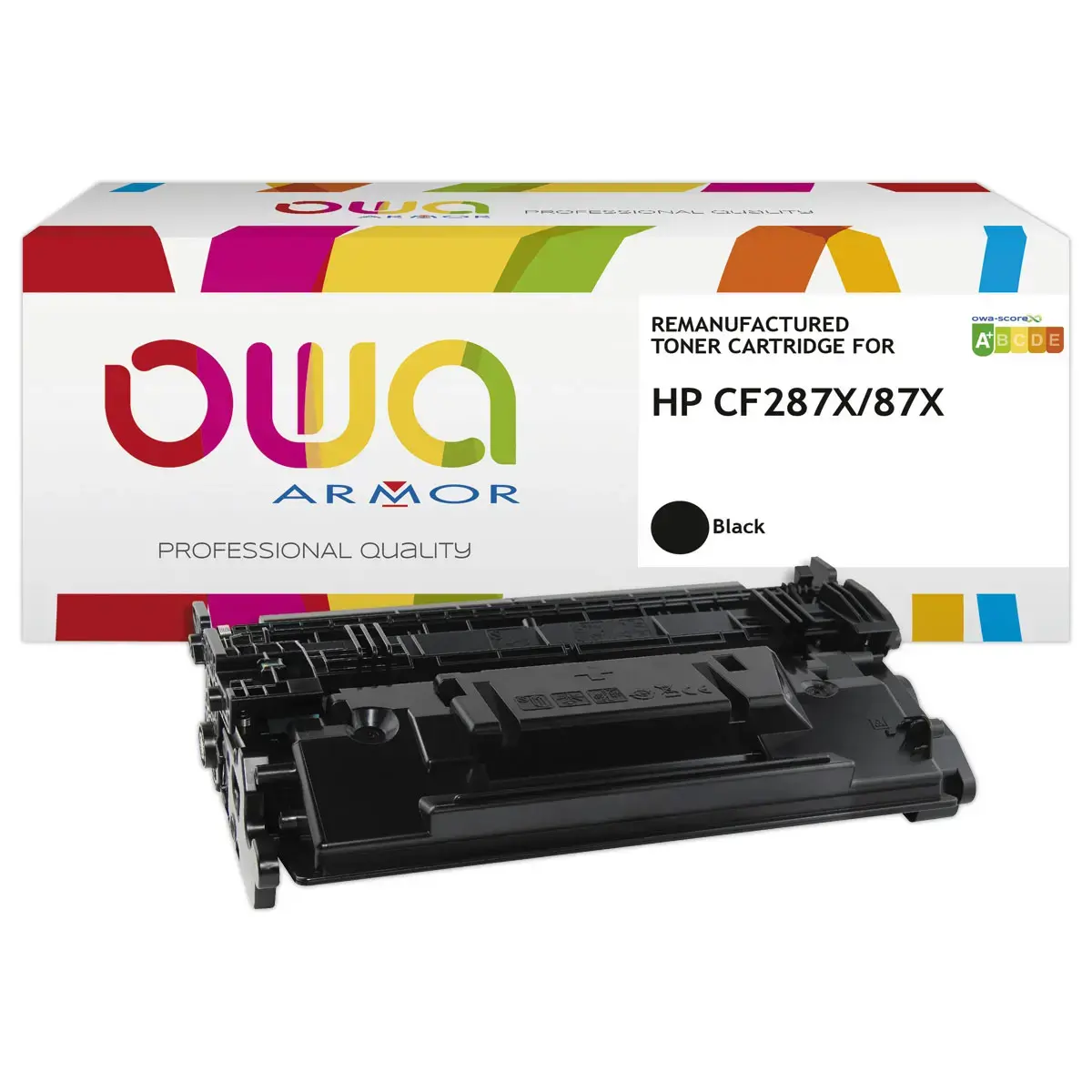 Compatibele toner HP CF287X OWA zwart