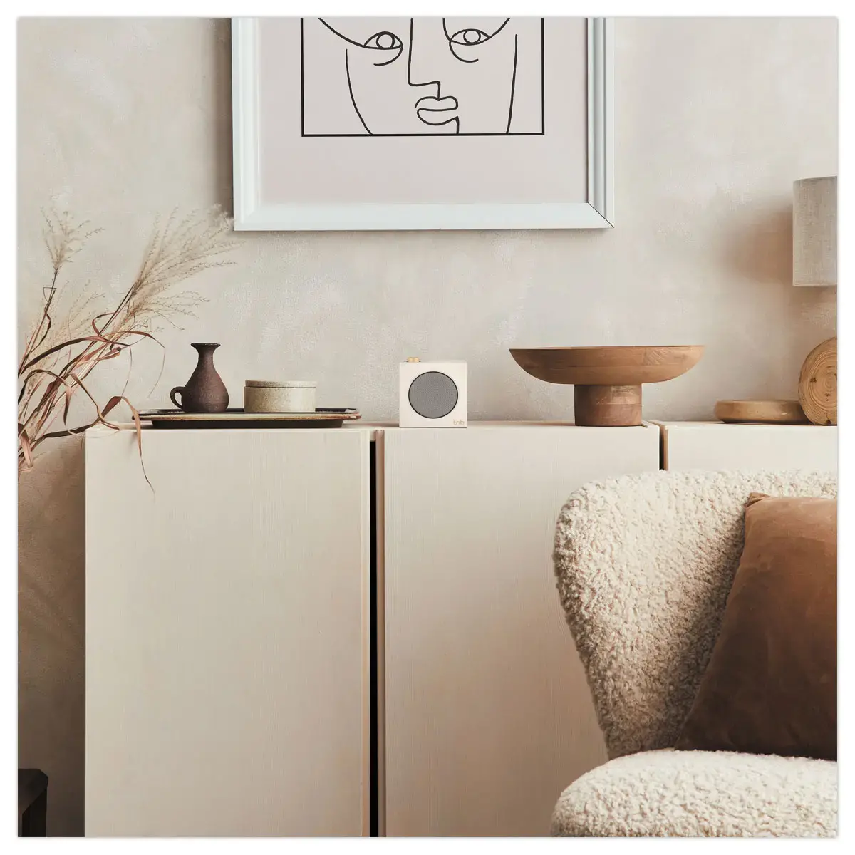 Bluetooth-luidspreker 5.4 Rainbow Cube - Wit - T'NB