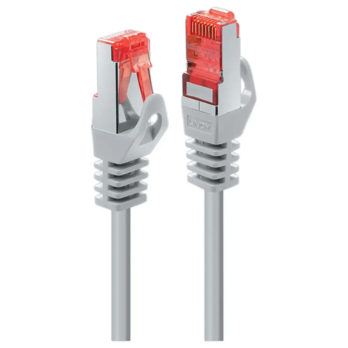 Beveiligd netwerkkabel RJ45 Cat.6 S/FTP 2m grijs