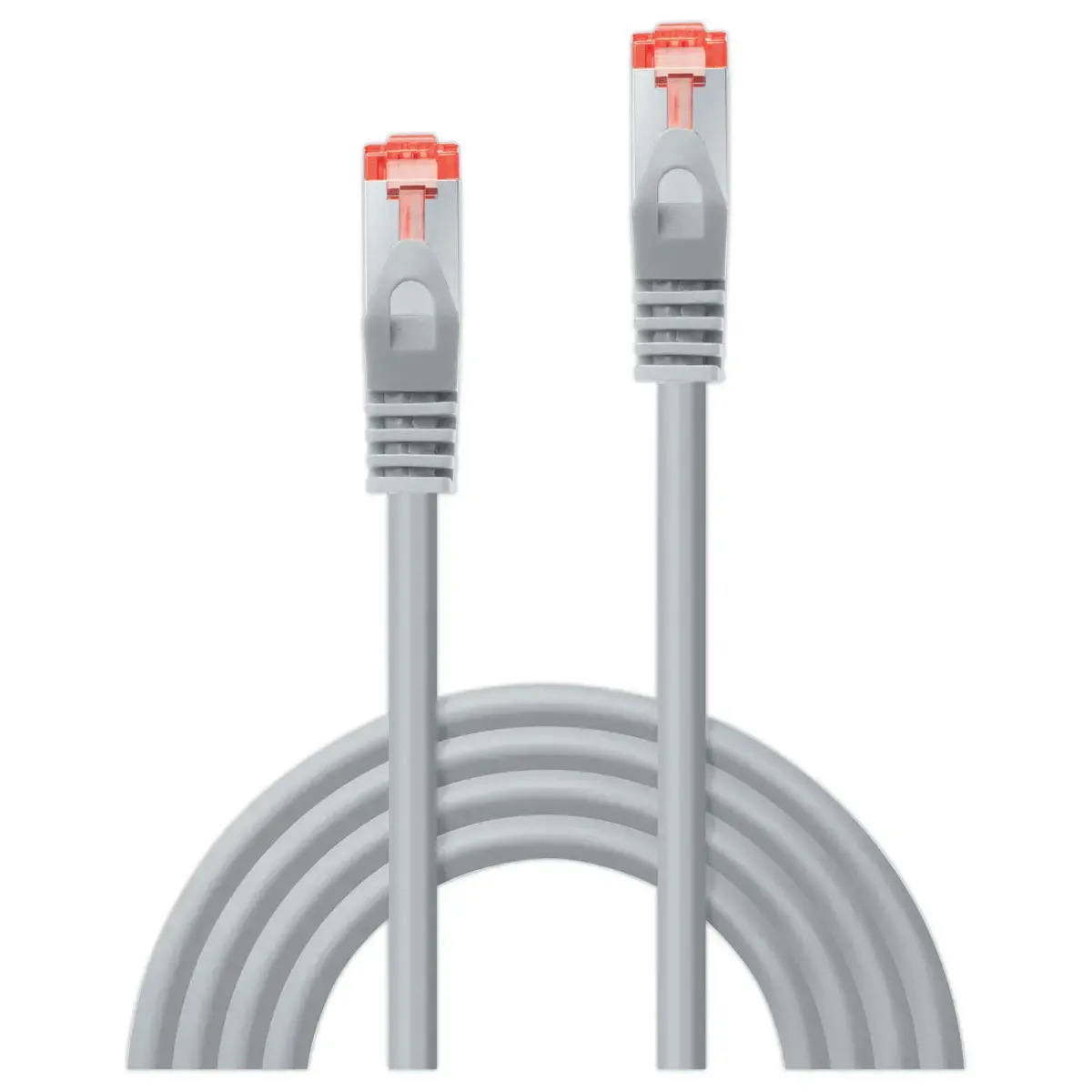 Beveiligd netwerkkabel RJ45 Cat.6 S/FTP 2m grijs