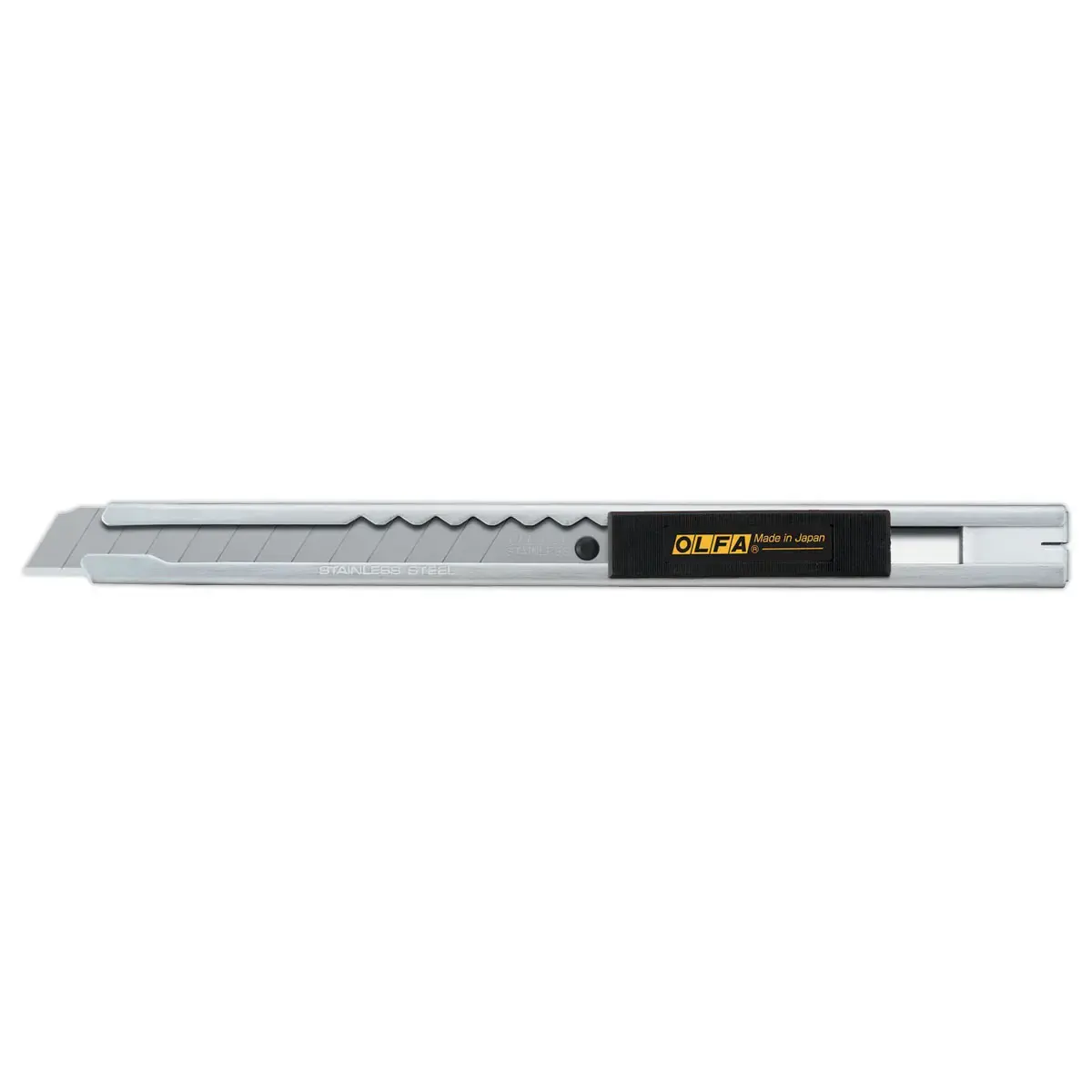 6 Cutters INOX "OLFA SILVER" 9MM"