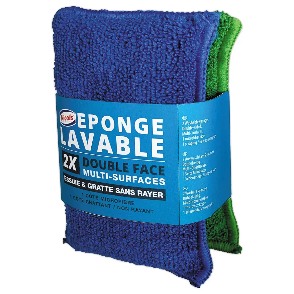 3 ecologische schuursponges