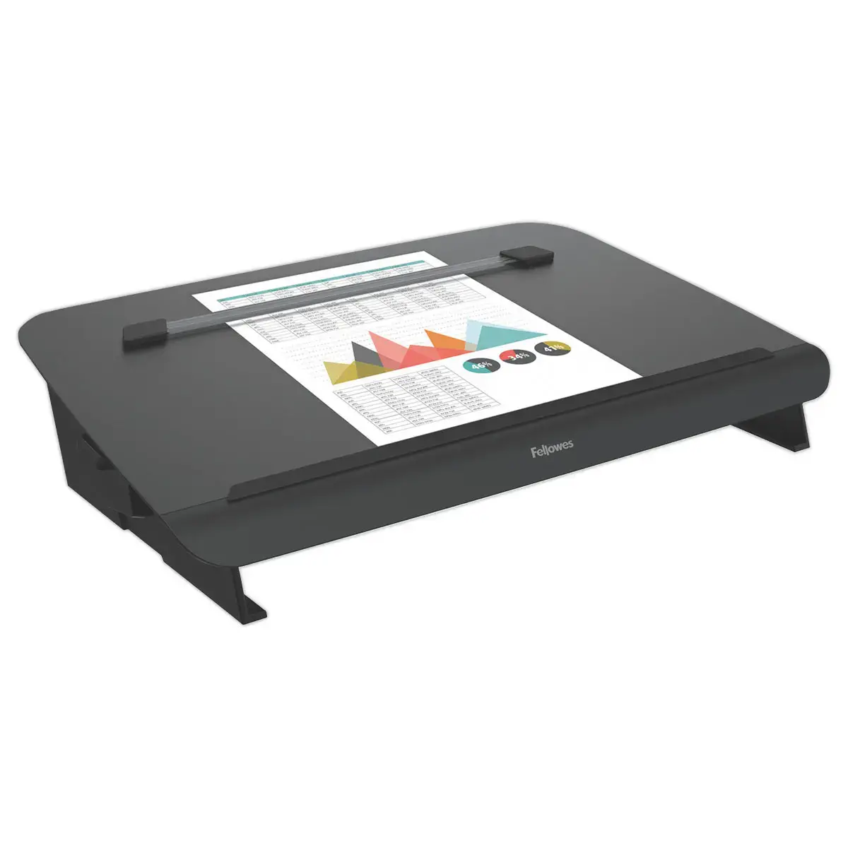 Glijdende document- of PC-houder "Easy Glide" - Fellowes
