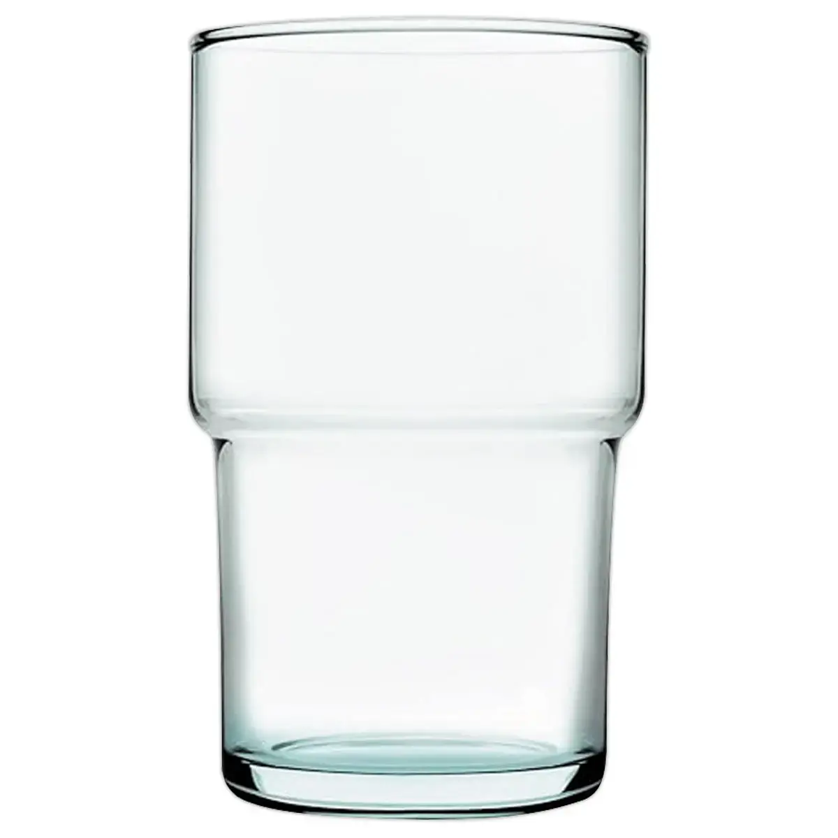 4 Glazen stapelbaar en gerecycled Hill 44cl 