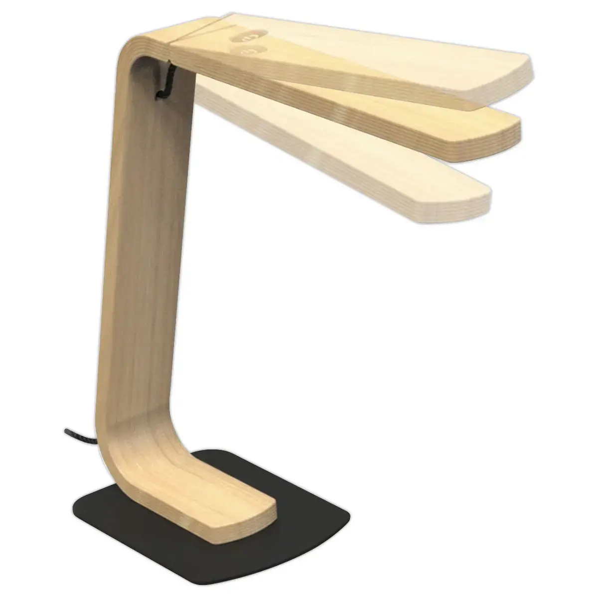 LED-lamp LEDAIKA in hout - We Light