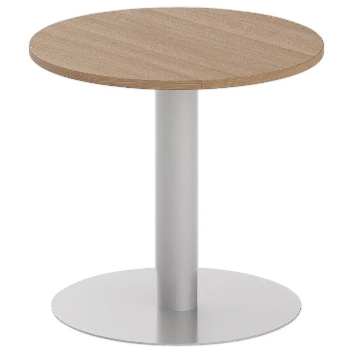 Ronde tafel diameter 80 cm notenhouten blad tulpenpoot
