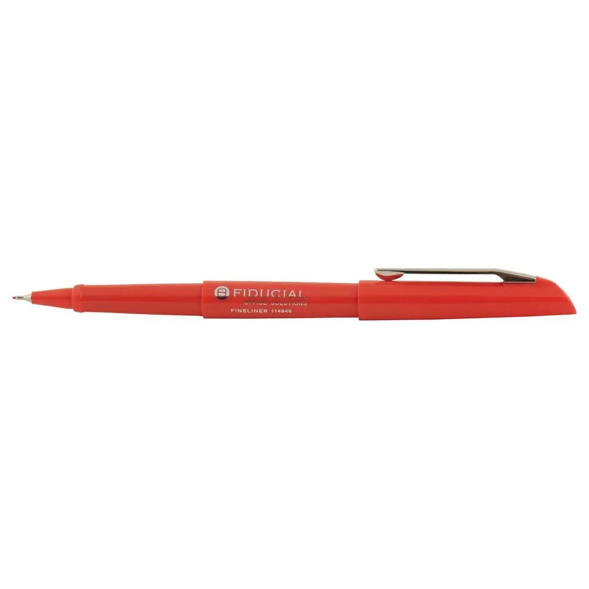 Viltstift - Fijn schrift - Rood - FIDUCIAL
