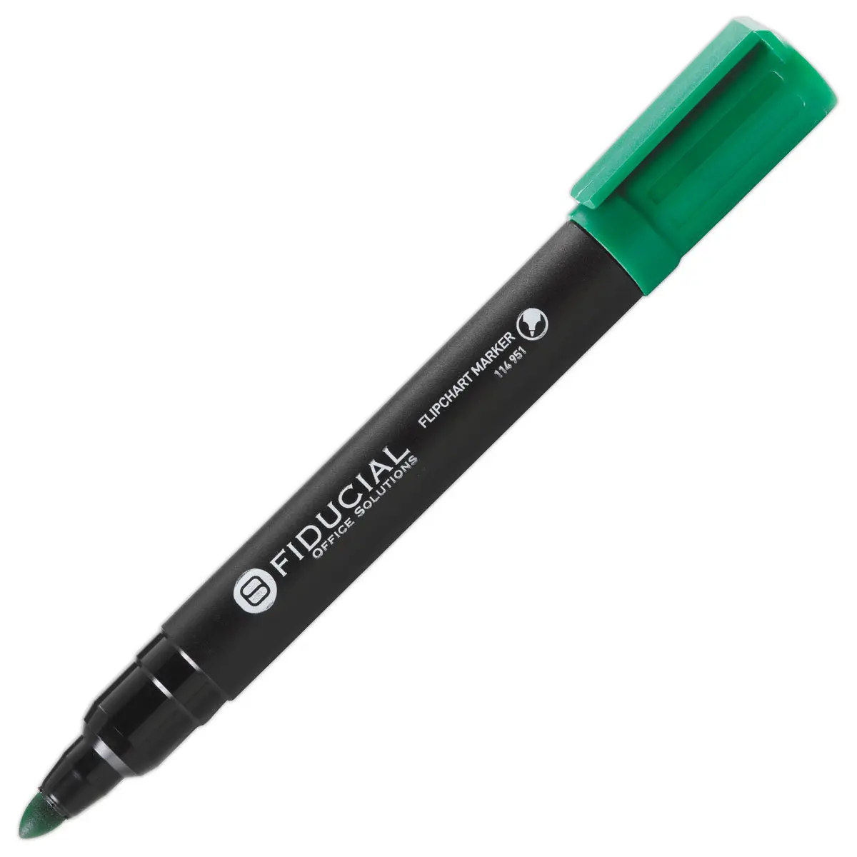 Marker voor flipchart - Ronde punt - groen