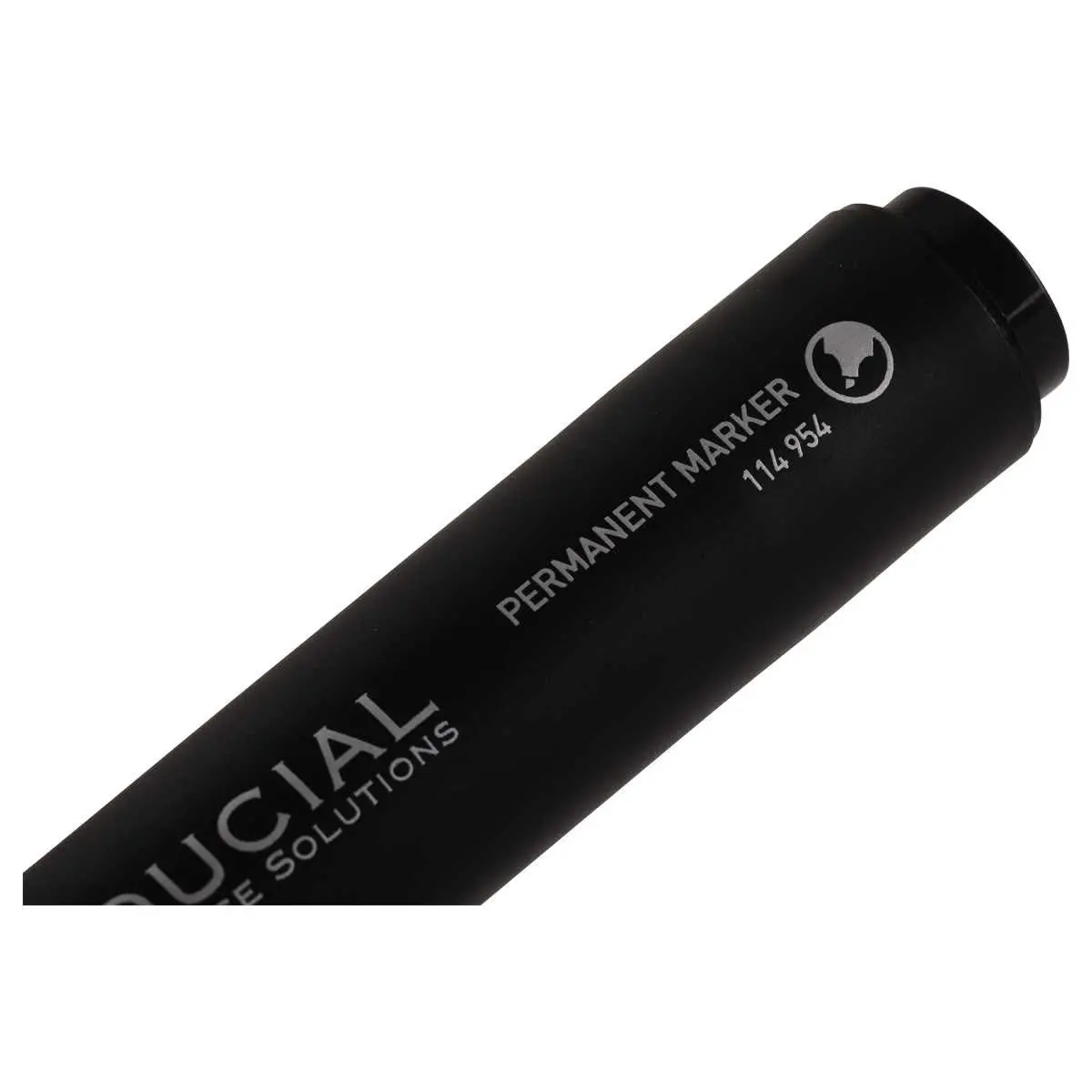 Permanent marker met beitelpunt - Zwart - FIDUCIAL