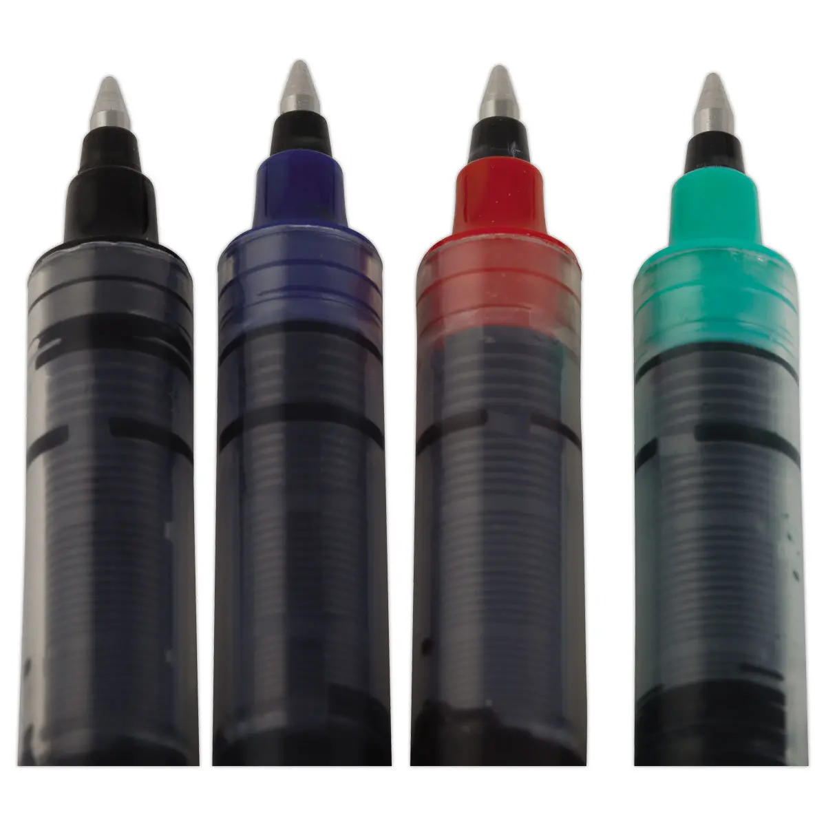 Roller met metalen punt medium schrift - Rood - FIDUCIAL 