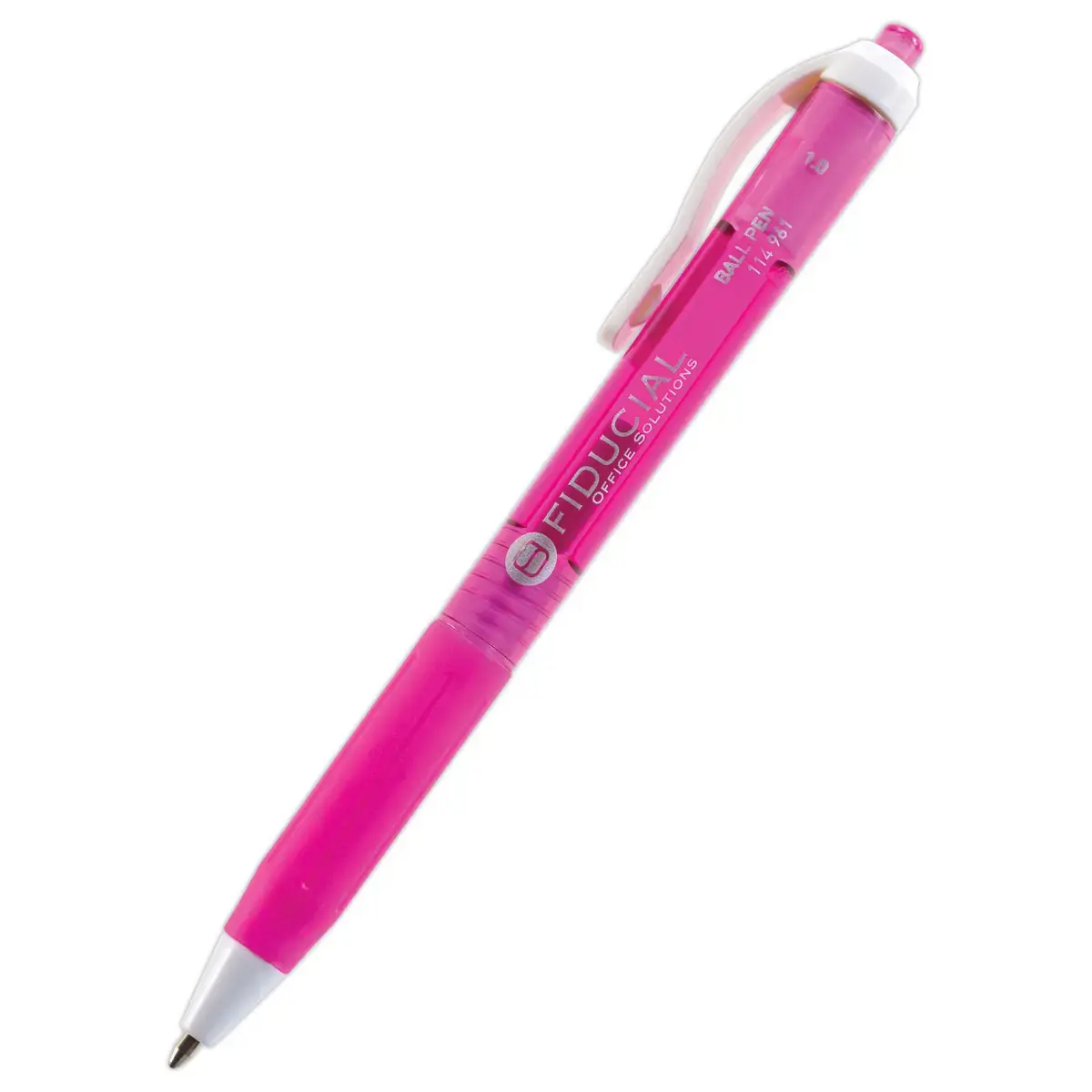Retractable balpen FIDUCIAL Grip - Gemiddeld schrijven