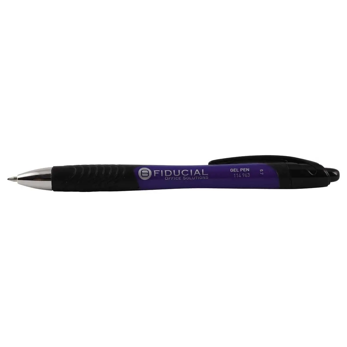 Intrekbare gelbalpen Grip - Middelgroot geschrift - blauw - FIDUCIAL