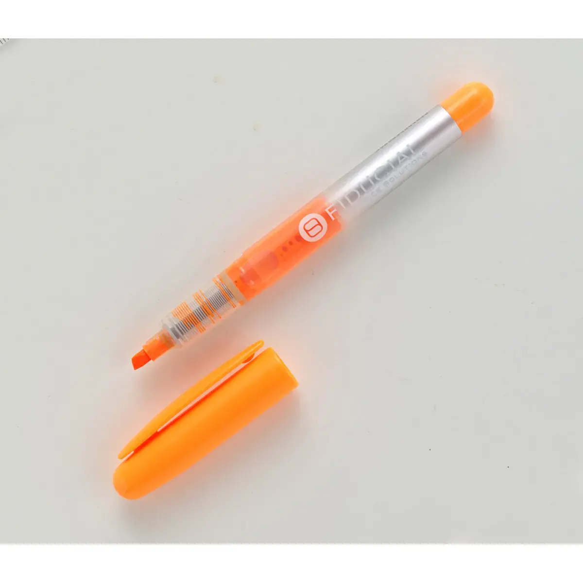Zakmarkeerstift met vloeibare inkt - oranje - FIDUCIAL