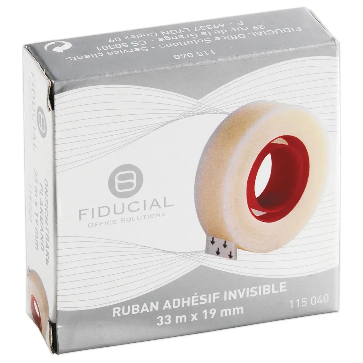 Rol matte onzichtbare plakband - FIDUCIAL OFFICE SOLUTIONS