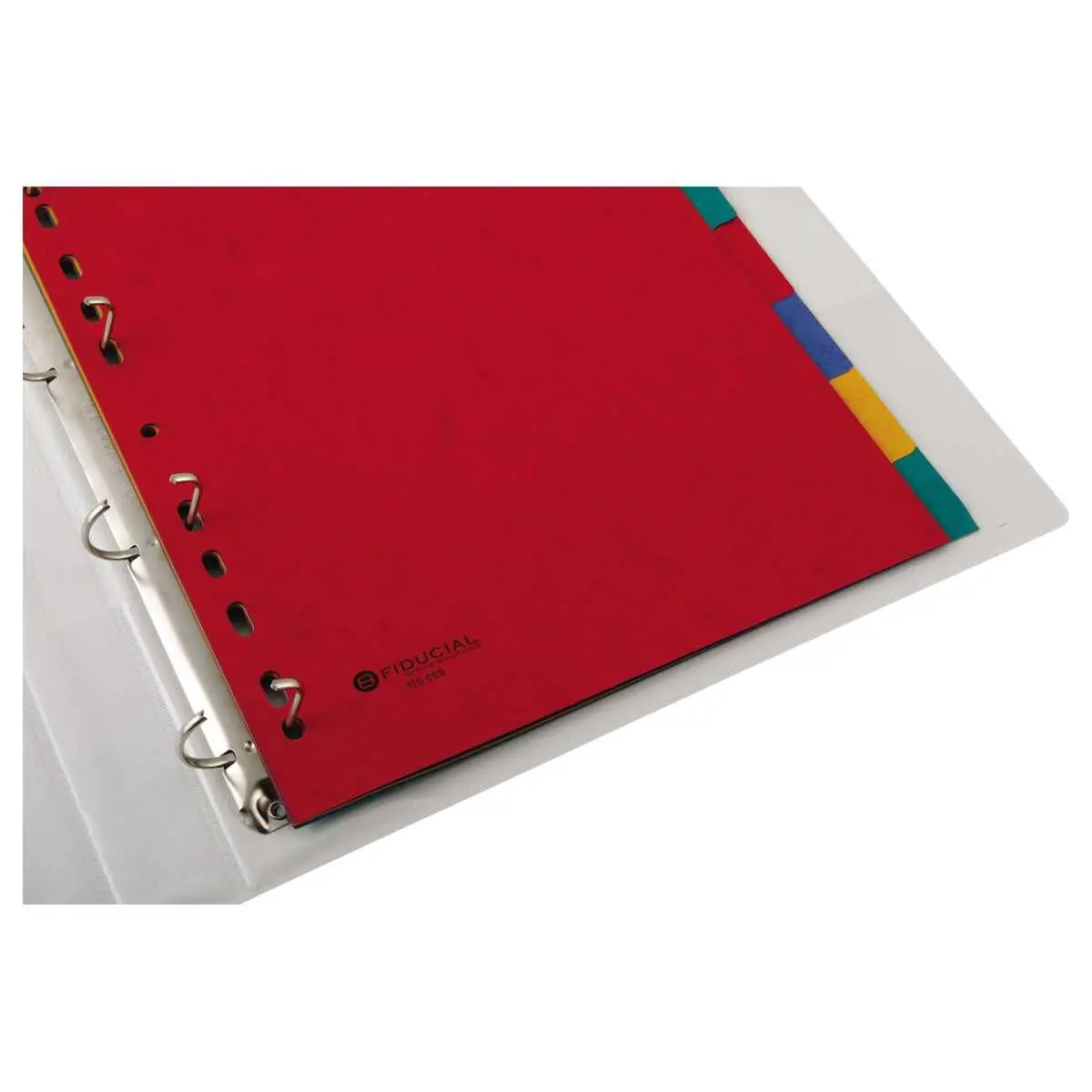 Set flexibele tussenbladen A4 8 tabbladen - FIDUCIAL 
