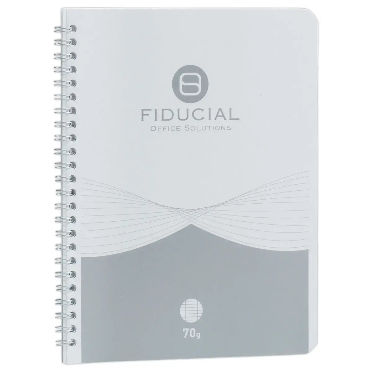 Notitieboek met spiraal 100 pagina's sey&egrave;s van 70g/m&sup2; - FIDUCIAL 