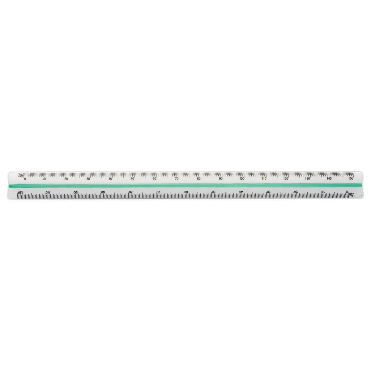 Driehoekige schaalverdeling - Lengte 30 cm