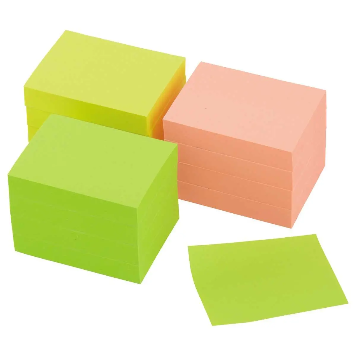 012 Blokken herpositioneerbare memoblaadjes FIDUCIAL - 38x51 mm