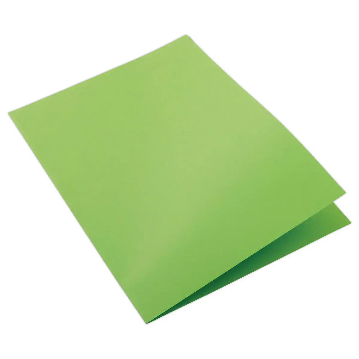 100 Inlegmappen - 22x31 cm - 80g - Groen - FIDUCIAL