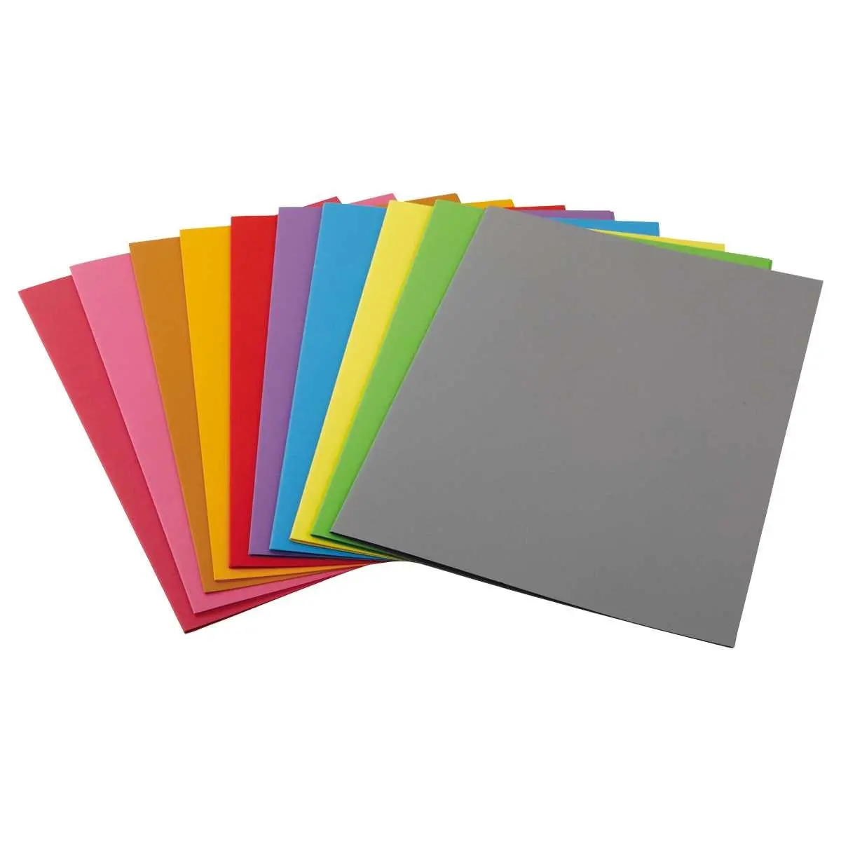 100 Gekleurde kartonnen mappen - FIDUCIAL